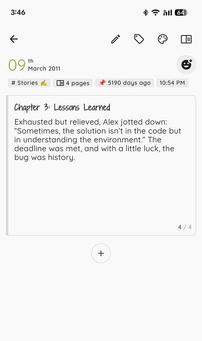Write Your Stories?